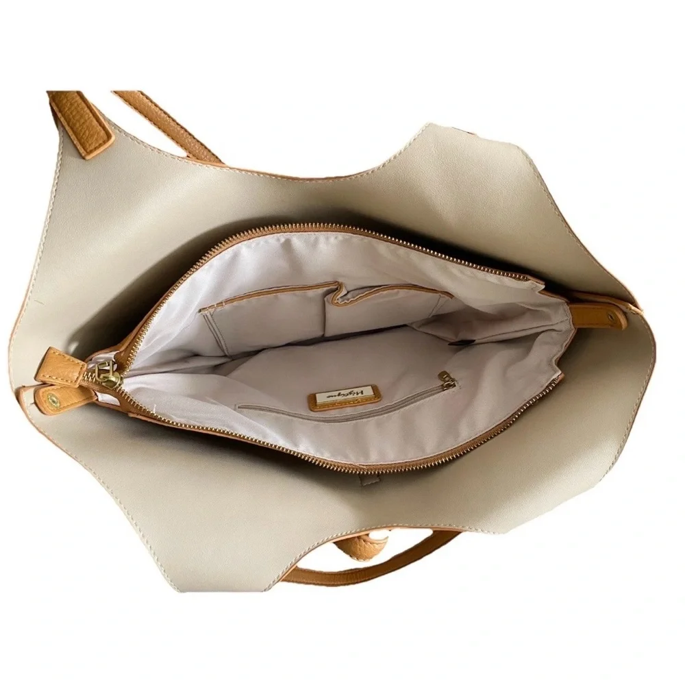 NWT Miztique Isabelle 2-in-1 Scoop Neck Tole in elegant Camel Color BGT-7188 - Picture 5 of 15